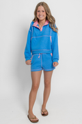 Youth Quilted Pocket Pullover by Peach Love Californis
