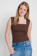 Amber Square Neck Top