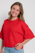 Kayte Short Sleeve Sweater Top