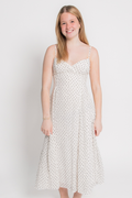 Polka Dot Midi Dress