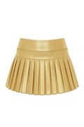 Shimmer Pleated Skort