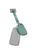 Dual Pouch Wristlet Keychain