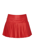 Shimmer Pleated Skort