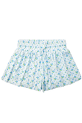 Blue Floral Butterfly Shorts by iScream