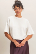 Kayte Short Sleeve Sweater Top