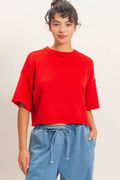 Kayte Short Sleeve Sweater Top