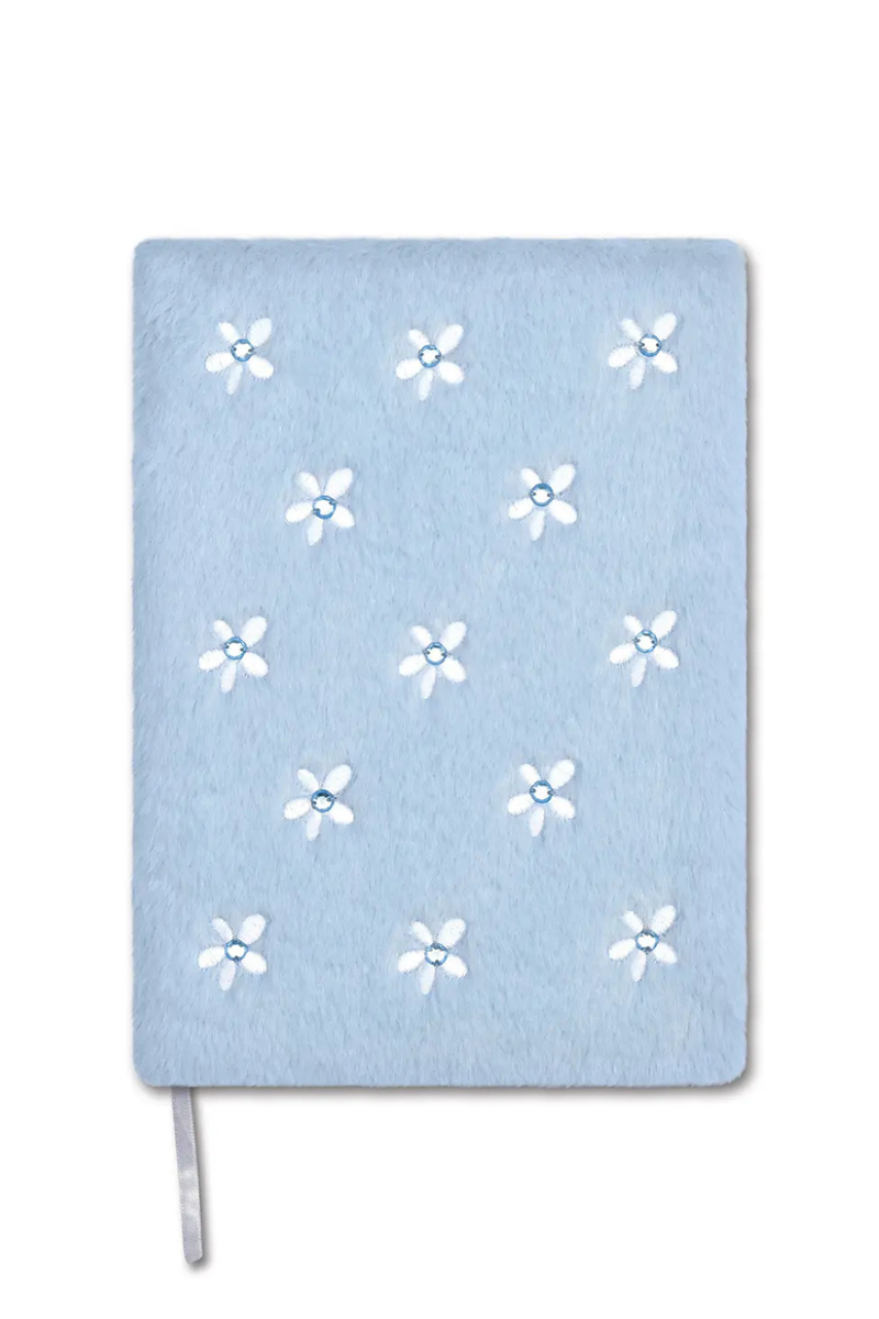 Blue Floral Journal by iScream