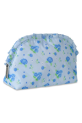 Blue Floral Cosmetic Bag by iScream