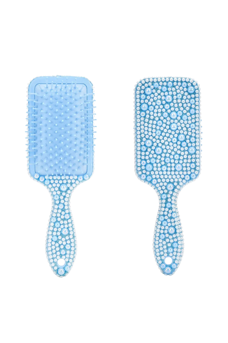Blue Pearl Hair Brush by iScream