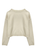 Katie J Girls Marlena Sweater in Cream