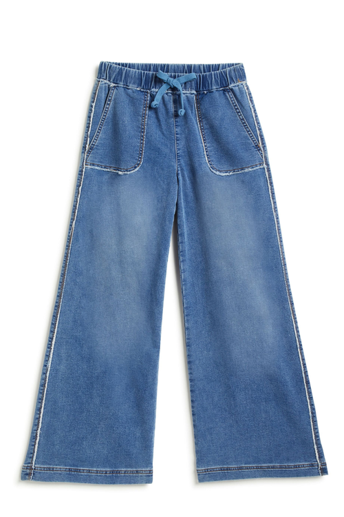 Drawstring Wide Leg Pant by Tractr