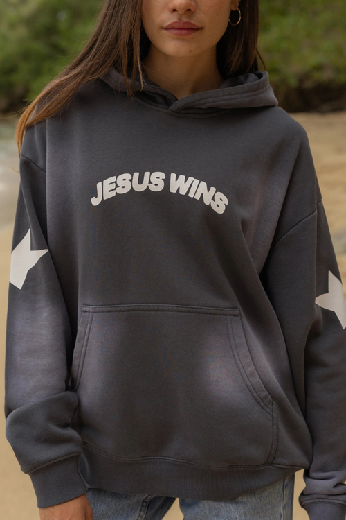 Jesus Wins Unisex Hoodie by Elevated Faith