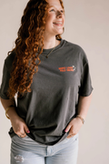 Fully Known Tee in Charcoal