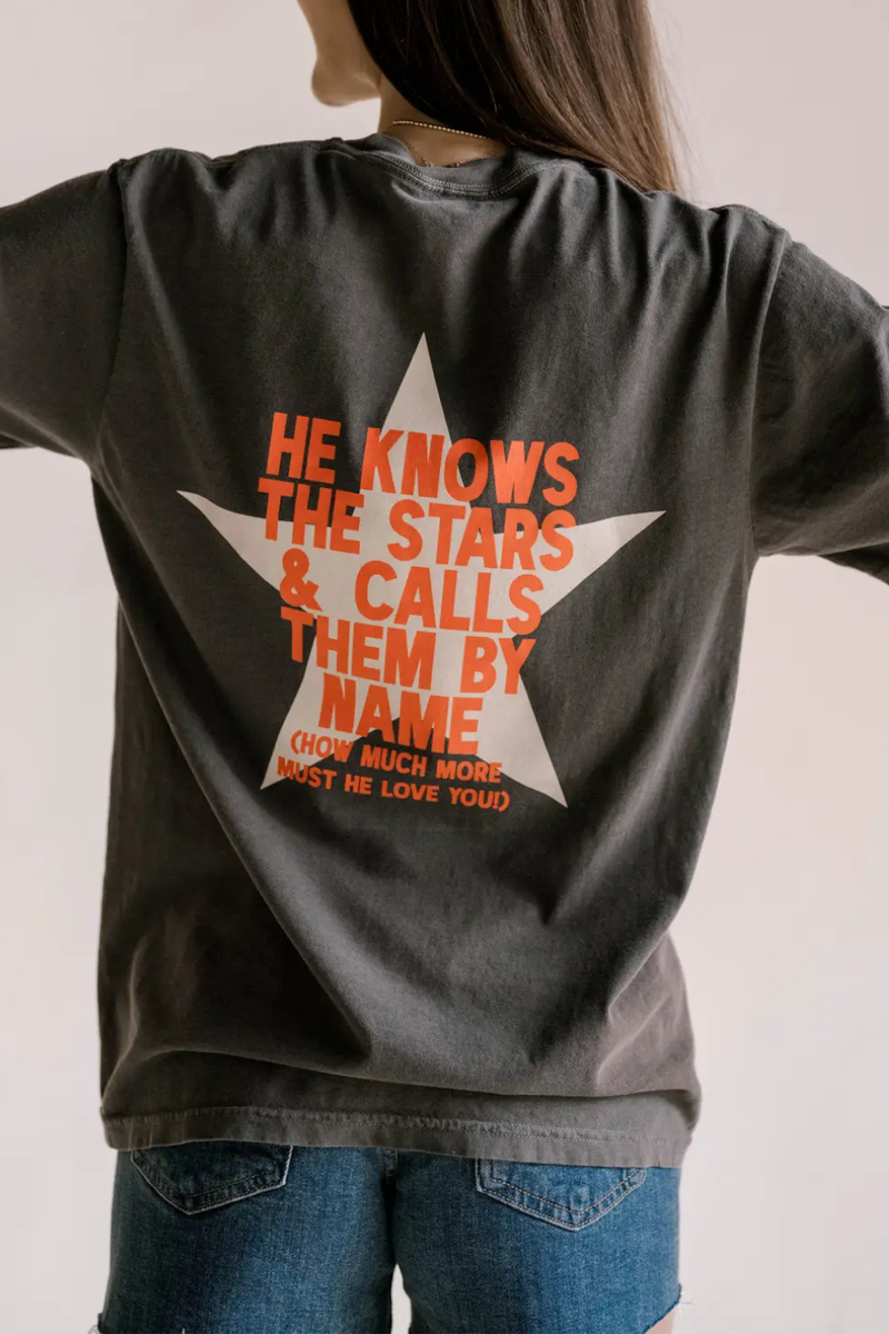 Fully Known Tee in Charcoal