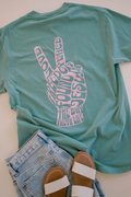 The Way Tee in Seafoam