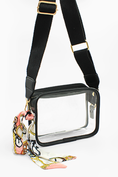 Mini Clear Crossbody Bag
