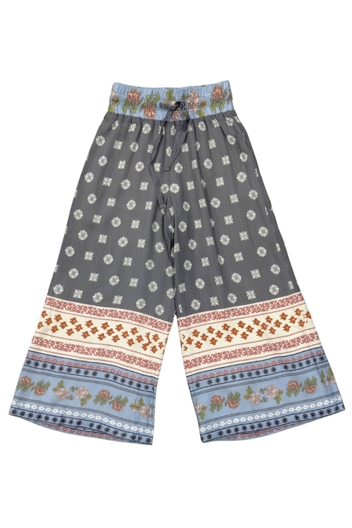 Boho Wide Leg Flowy Pants by Avery & Alexander