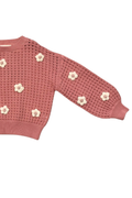 Daisy Embroidered Sweater by Avery & Alexander