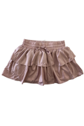 Willow Mauve Satin Skort by THEME