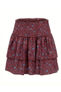 The Scottie Skirt in Amber Floral by PLEAT