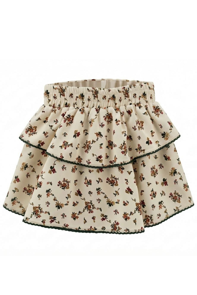The Parker Skort in Vintage Floral by PLEAT