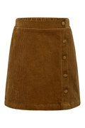 The Reese Skirt in Honey Corduroy by PLEAT