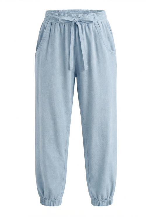 Jane Joggers in Light Blue by PLEAT