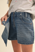 Heart & Arrow Tween Denim Skort