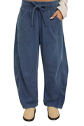 Drawstring Barrel Leg Sweatpants