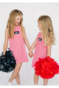 Youth Go Dawgs Gingham Active Dress by Scarlet & Gold