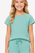 Girls Ragland Sleeve Top