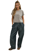 Kiyah Boxy Knit Tee