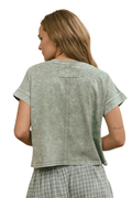 Kiyah Boxy Knit Tee