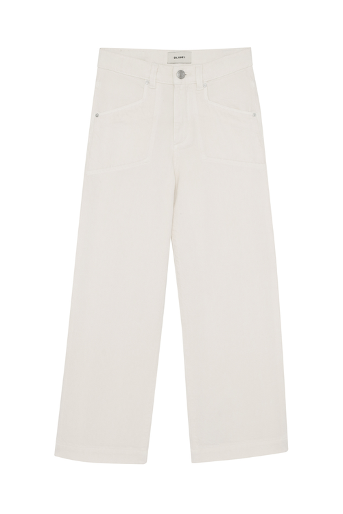 Lily Wide Leg Jean in Sugar Cookie