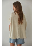 The Lynn Crochet Back Top