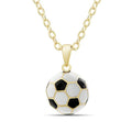 Soccer Ball Necklace by Lily Nily