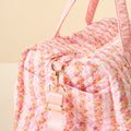 On-The-Go Quilted Weekender Bag-Petal Parade Pink