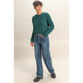 Maddie Slouchy Cable Knit Sweater