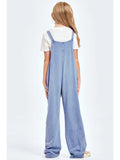 Laid Back Mineral Wash Overalls
