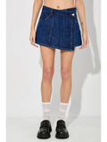 Denim Asymetrical Skort