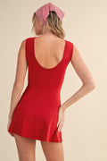 Chrissy Tie Front Wrap Dress