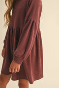 Girls Babydoll Knit Dress