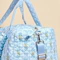 On-The-Go Quilted Weekender Bag–Oh So Fancy Blue
