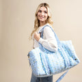 On-The-Go Quilted Weekender Bag–Oh So Fancy Blue