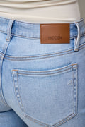 Ella Classic Straight Mid Rise Jean by HIIDDEN