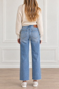 Ella Low Rise Classic Straight Jean by Hidden