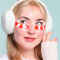 Christmas Holiday Candy Cane Cutie Depuffing Undereye Masks