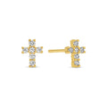 Multi Cross Velvet Stud Gift Set