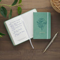 Faith Faux Leather Notebook with Elastic Closure