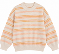 Buttercream Stripe Knit Sweater